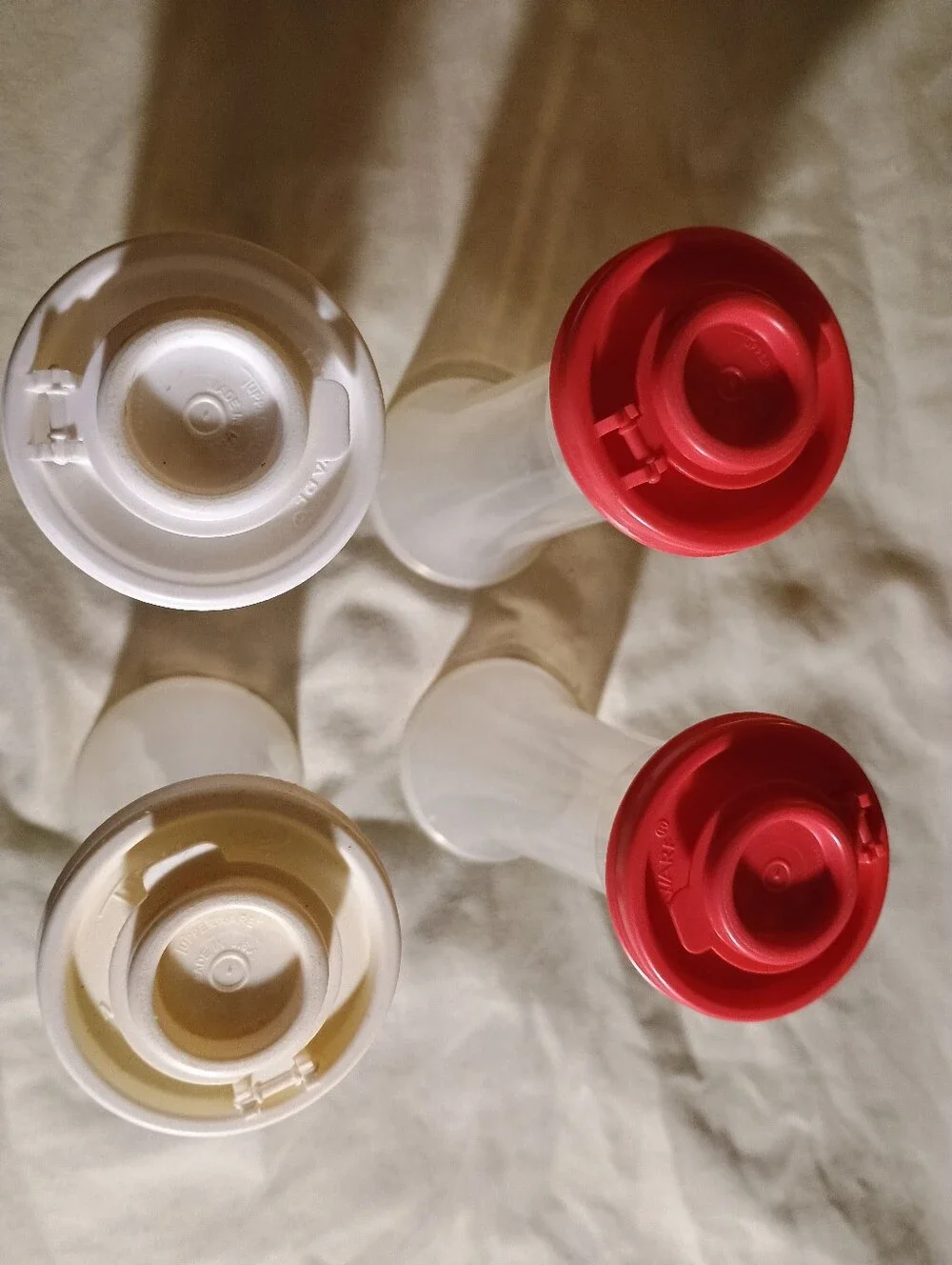 Set of Tupperware Salt And Pepper Shakers